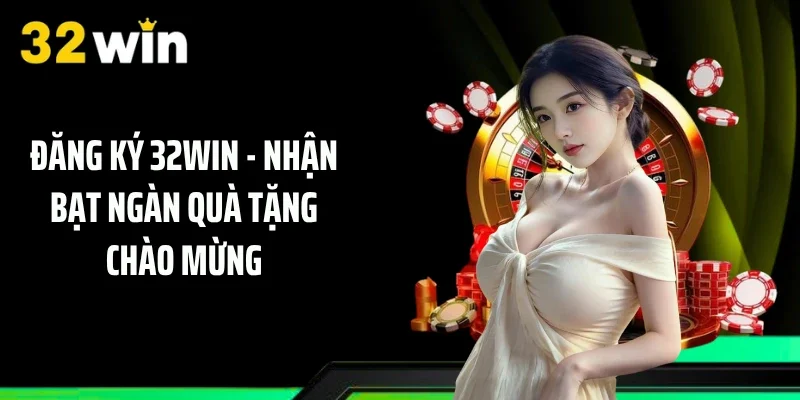 Đăng Ký 32WIN - Nhận Bạt Ngàn Quà Tặng Chào Mừng 